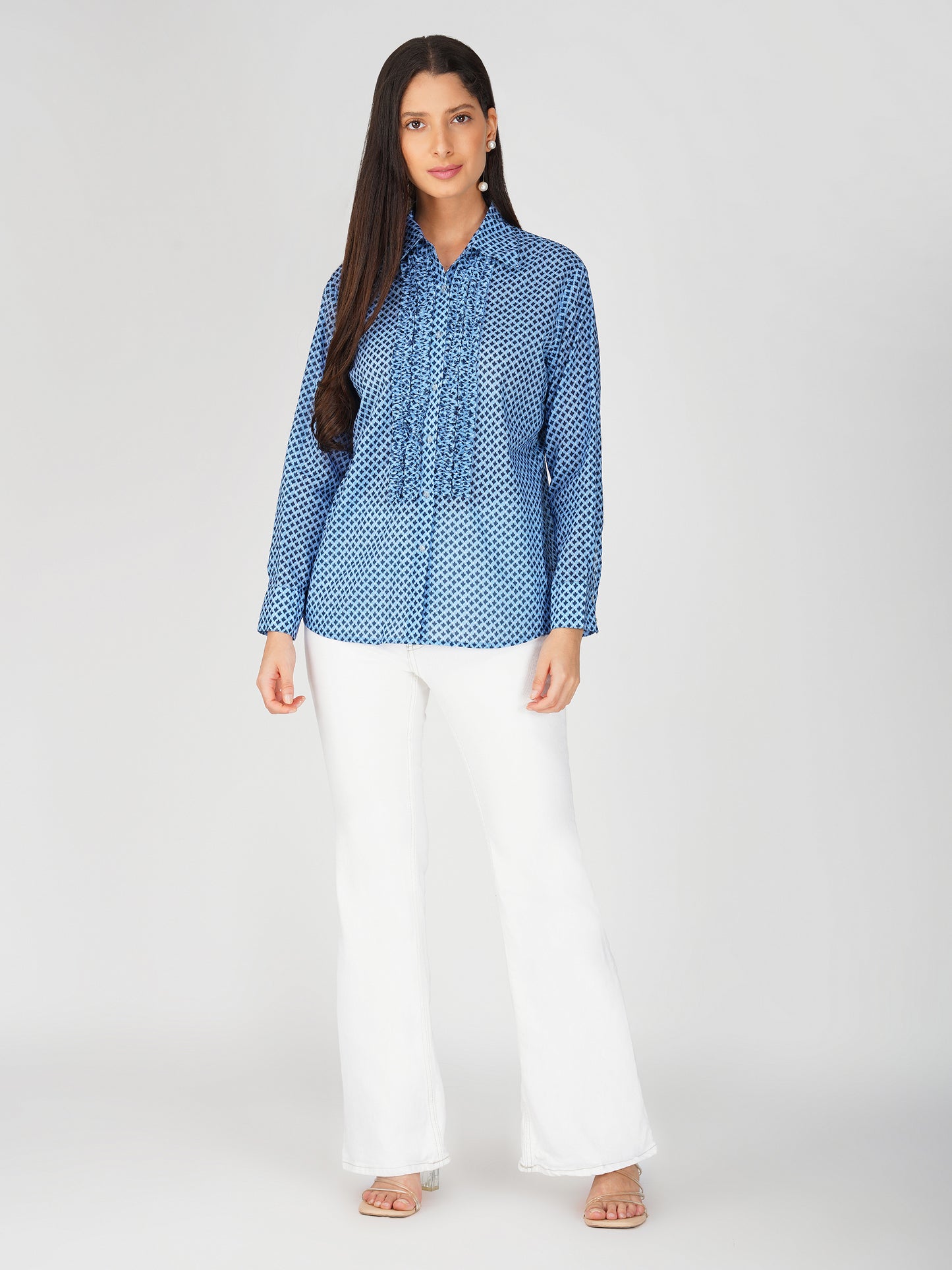 Frilled Full Sleeves Shirt
