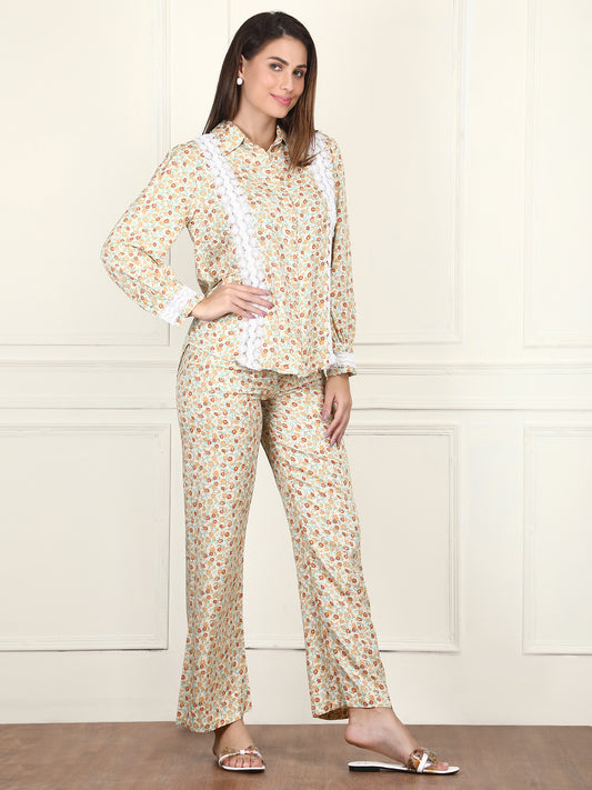 Floral Printed Co-ord Set