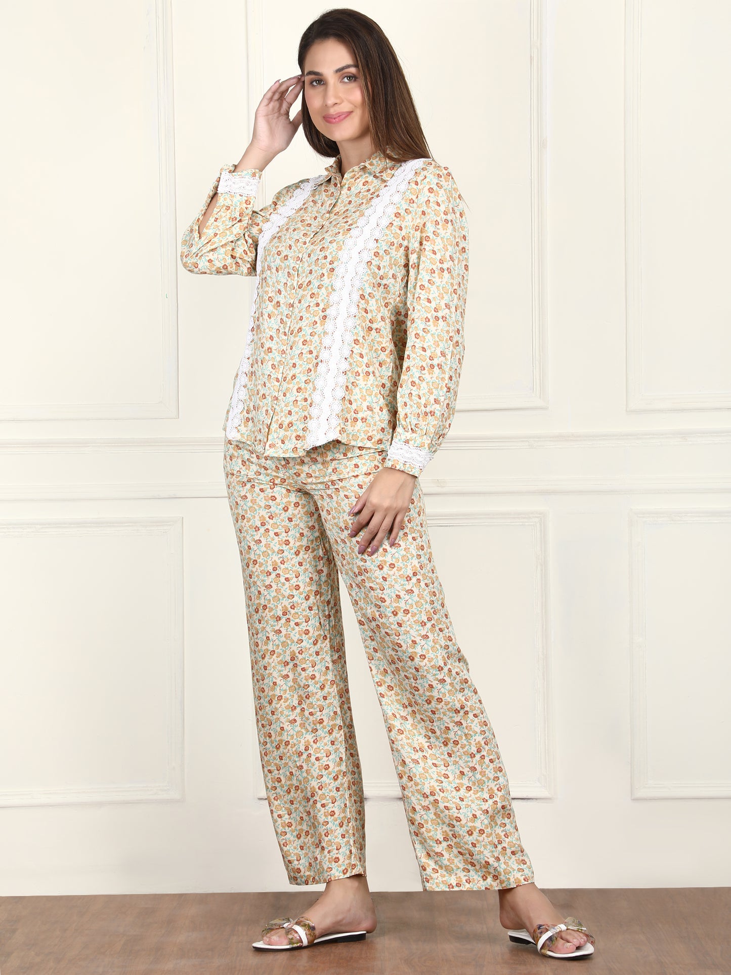 Floral Printed Co-ord Set