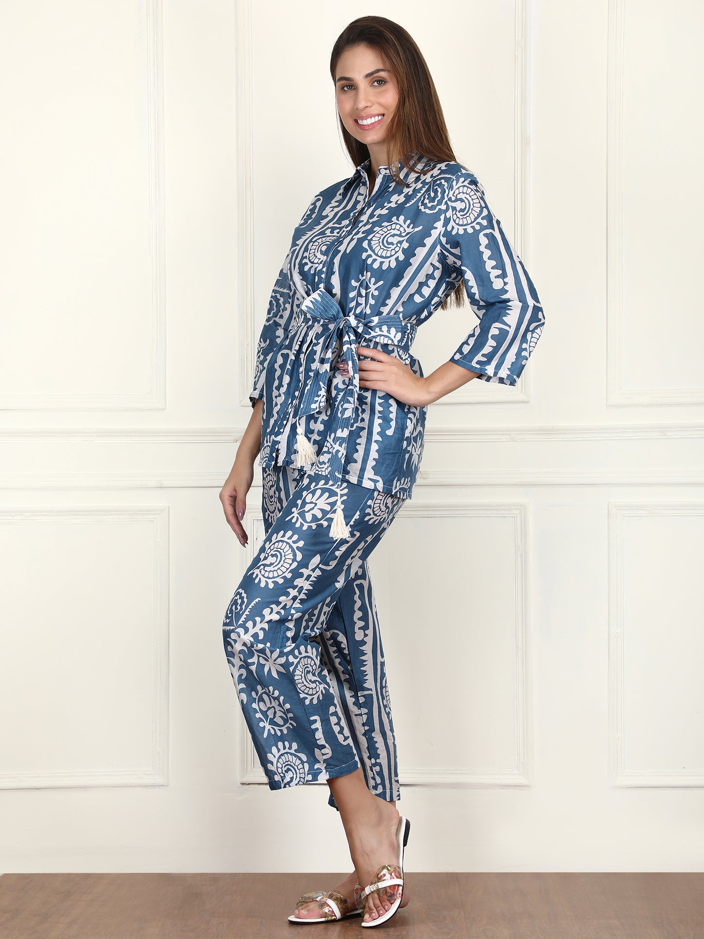 Indigo Co-ord Set