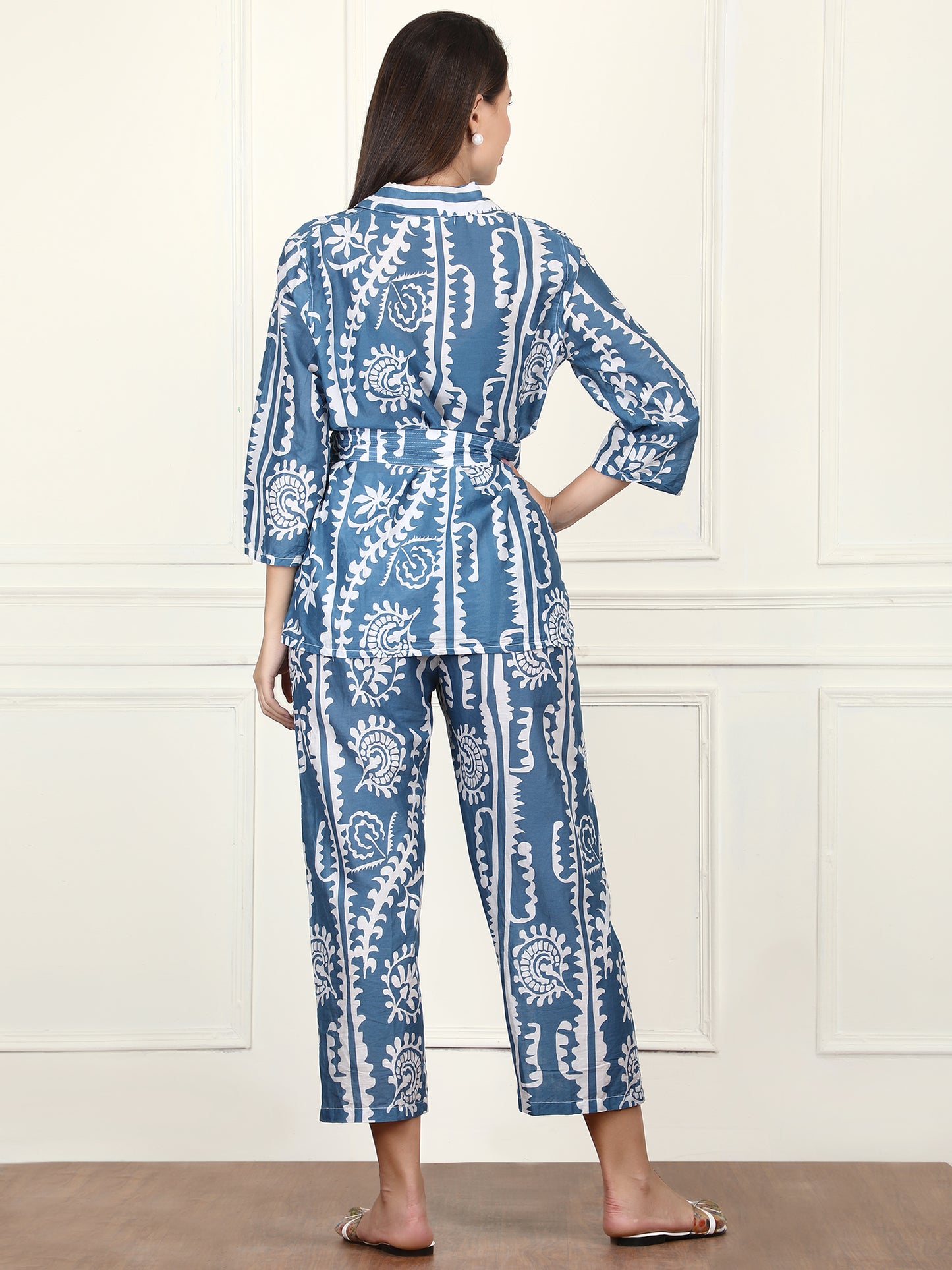 Indigo Co-ord Set