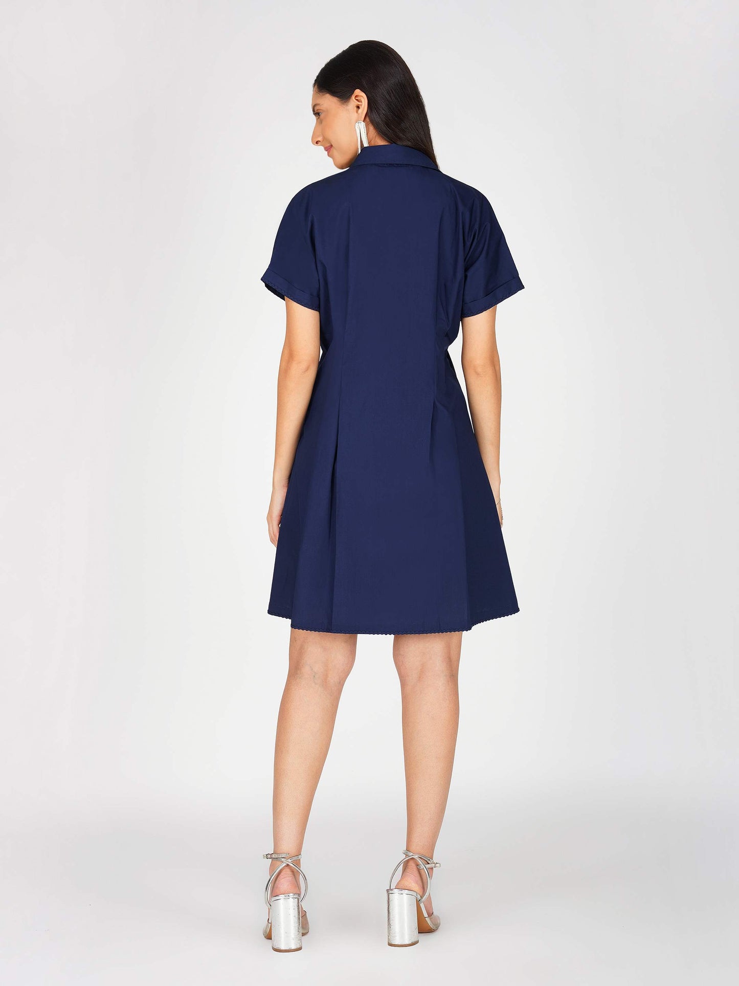 Tapered Shirt Dress