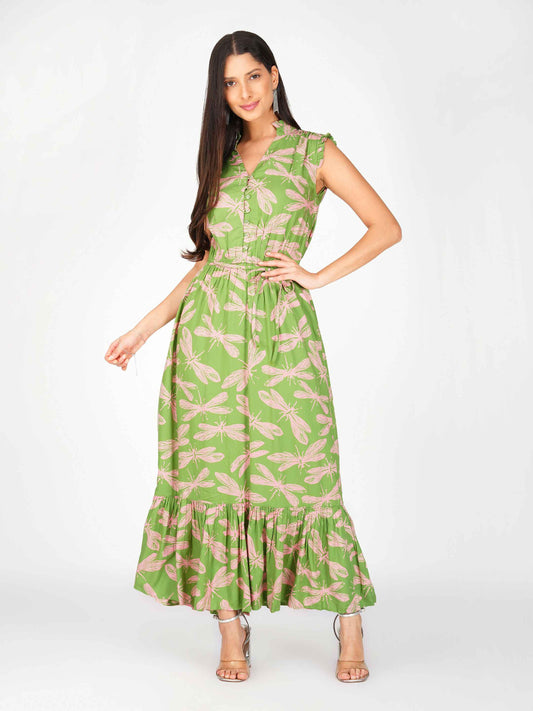 Dragonfly Maxi Dress