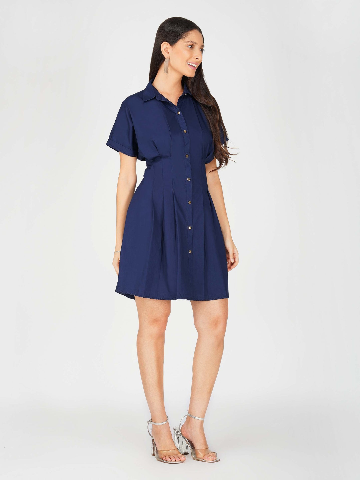 Tapered Shirt Dress
