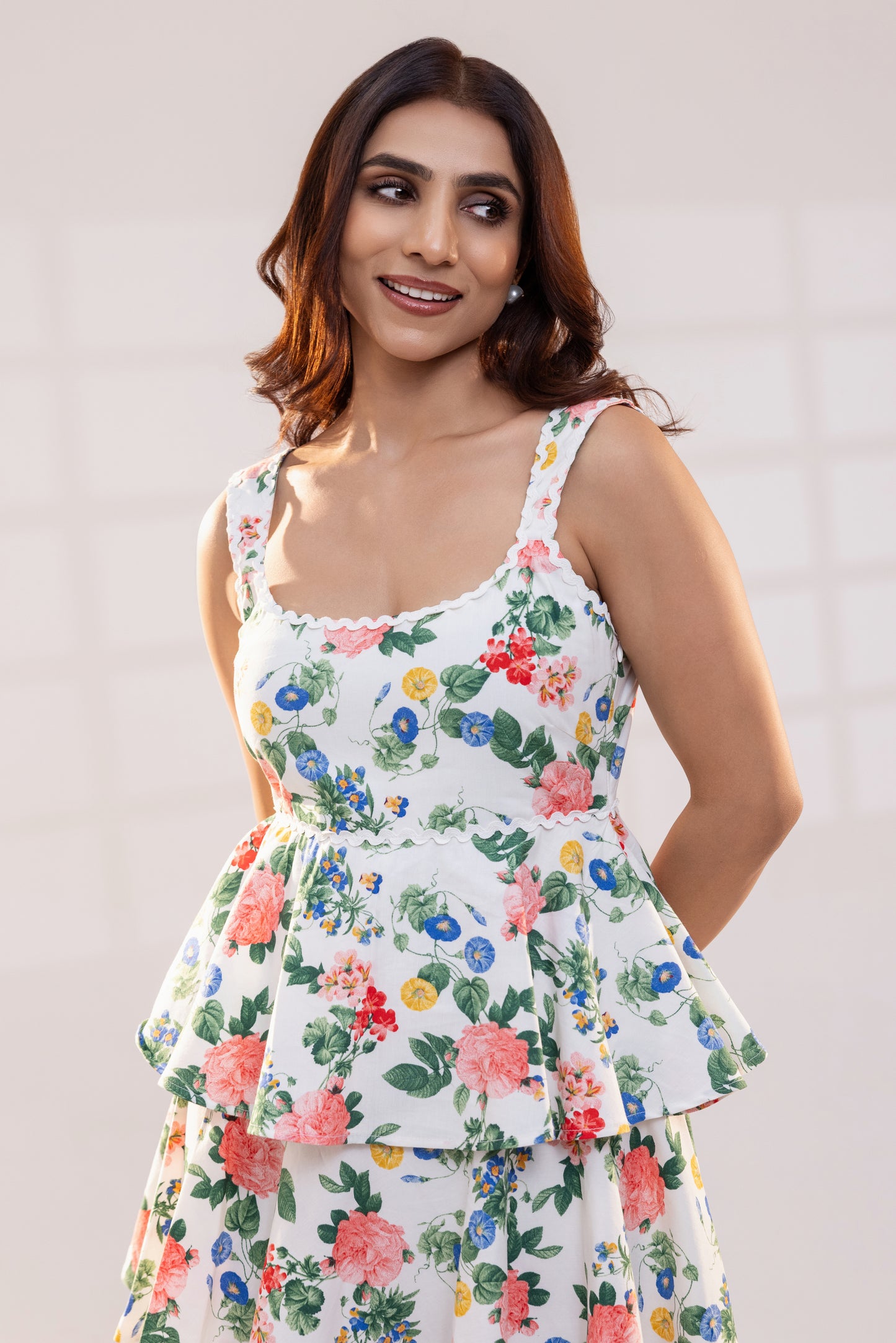 Tiered Ruffle Maxi Dress