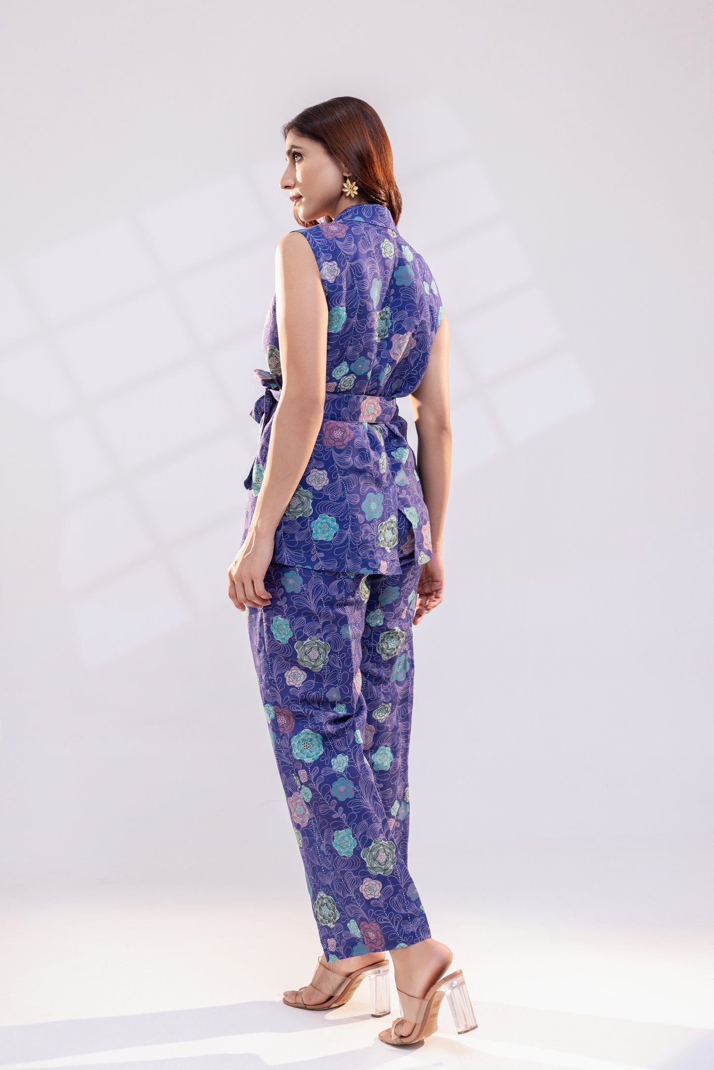 Printed Linen Co-ord Set