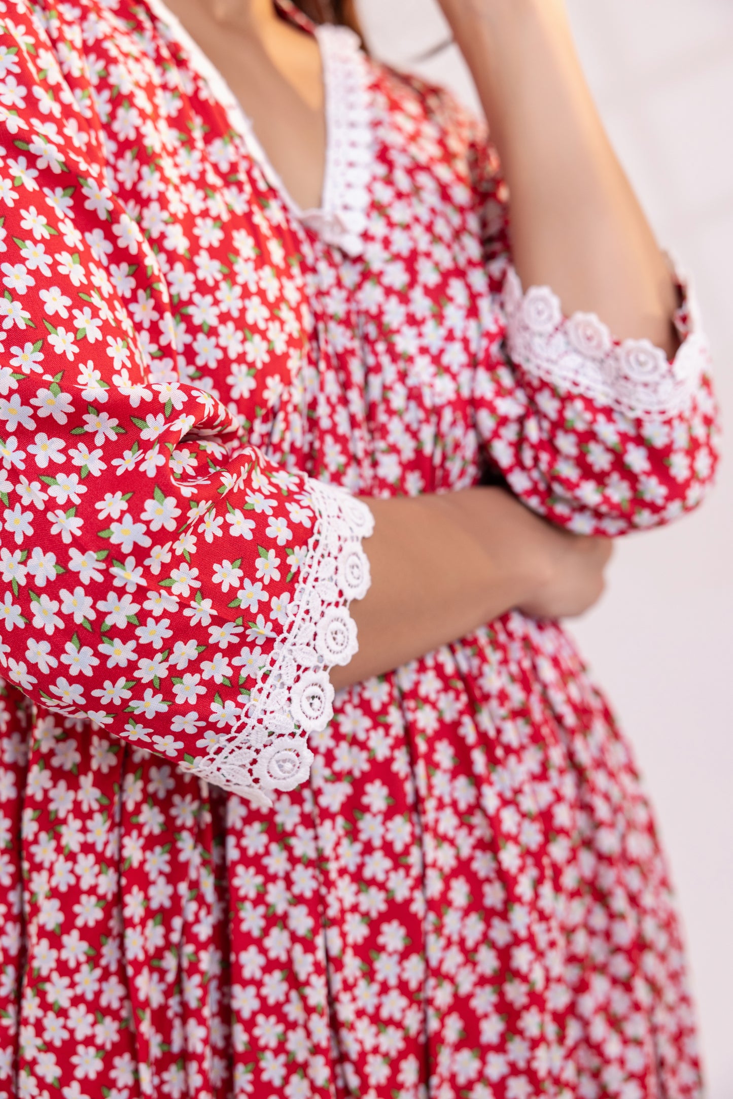 Red floral Co-ord Set