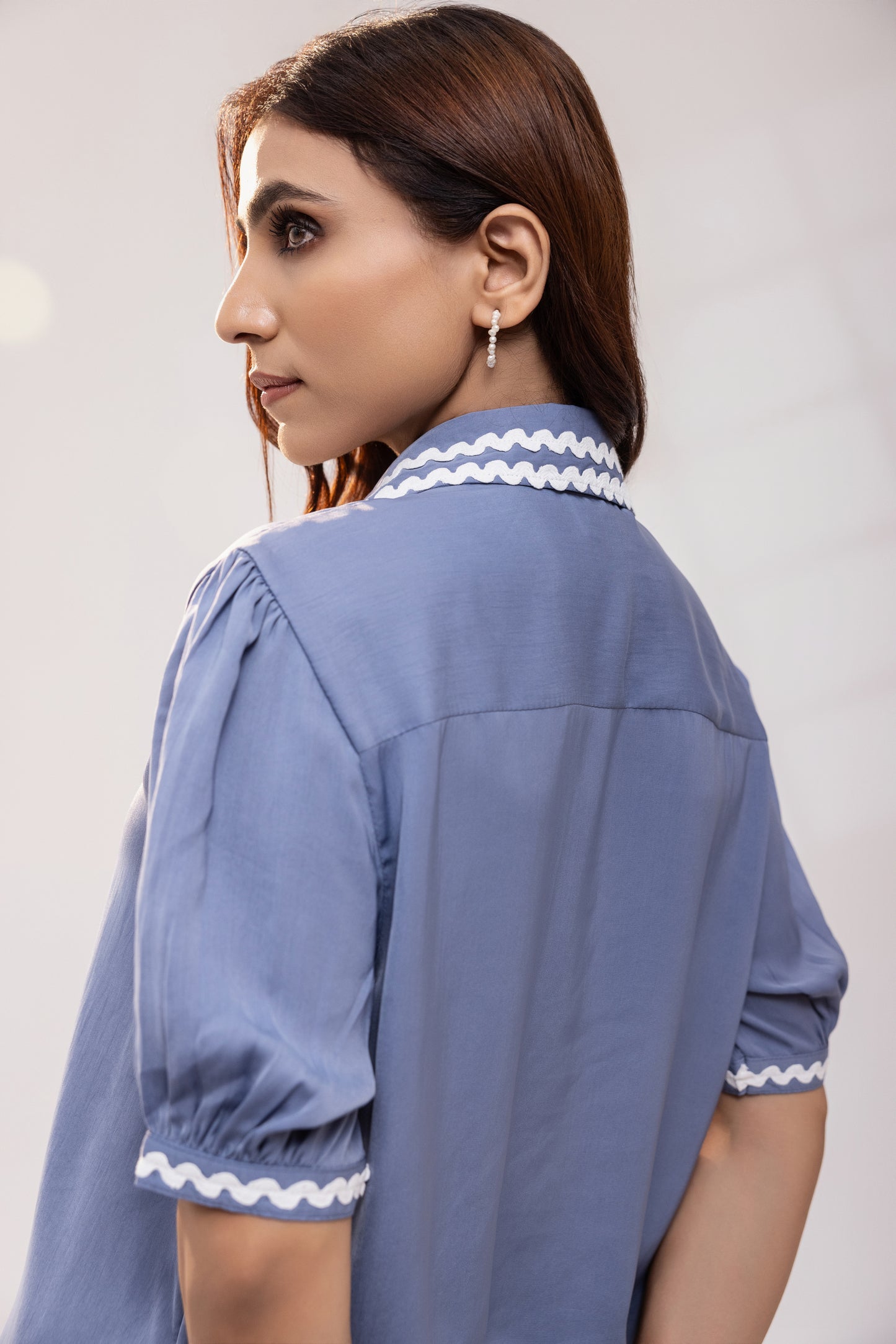 Blue Ric Rac Co-ord Set