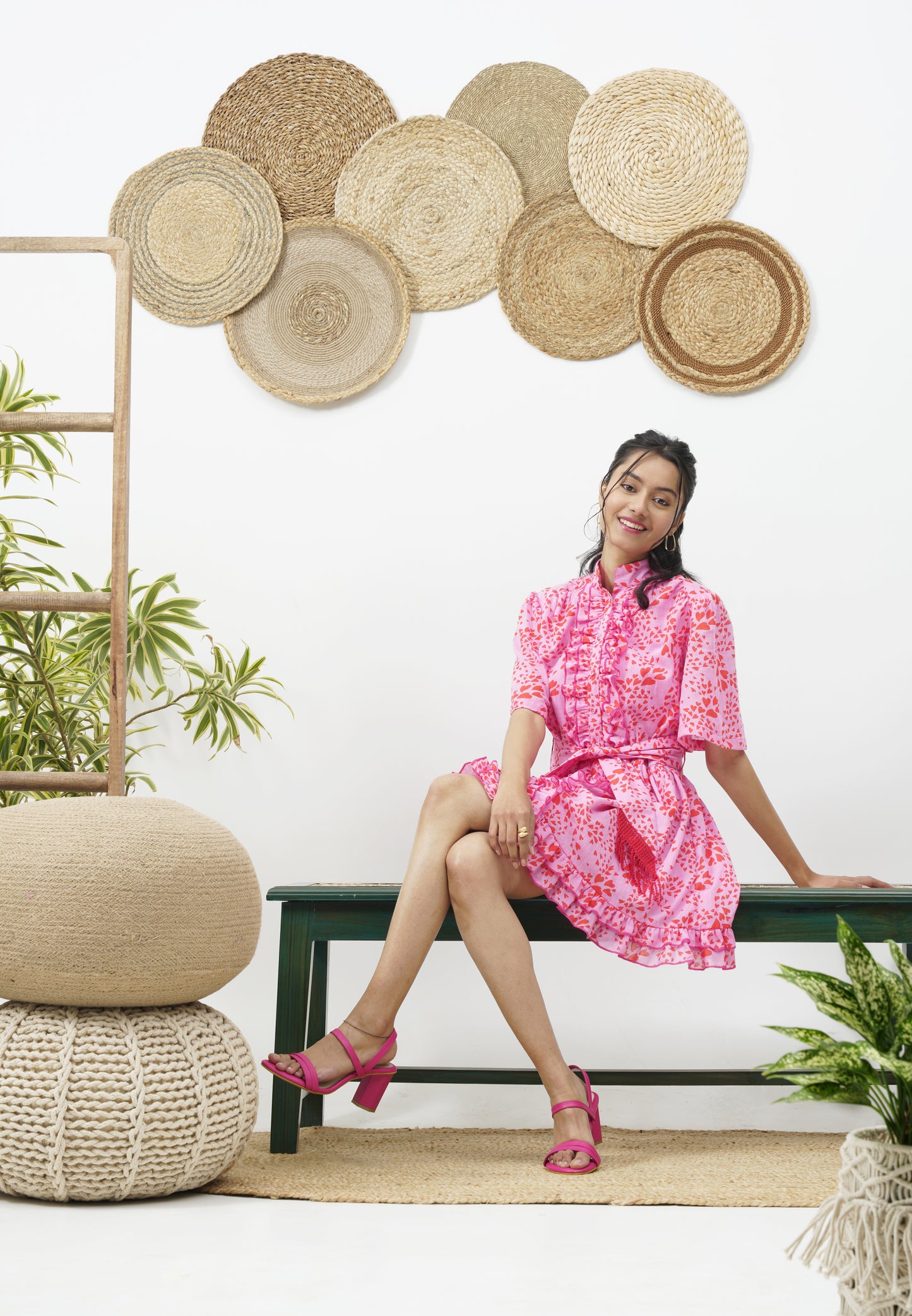 All Heart pink frilled dress